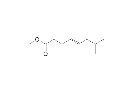 4-Octenoic acid, 2,3,7-trimethyl-, methyl ester