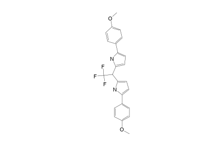 2-(4-METHOXYPHENYL)-5-[2,2,2-TRIFLUORO-1-[5-(4-METHOXYPHENYL)-1H-PYRROL-2-YL]-ETHYL]-1H-PYRROLE