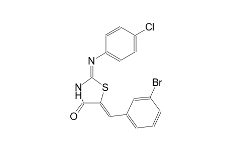 (2Z,5Z)-5-(3-bromobenzylidene)-2-[(4-chlorophenyl)imino]-1,3-thiazolidin-4-one