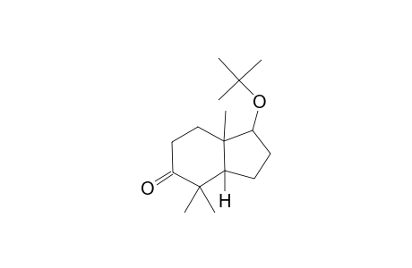 7-tert-Butoxy-2,2,6-trimethylbicyclo[4.3.0]nonan-3-one