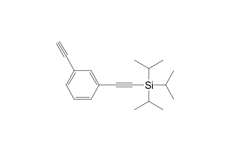 1-Ethynyl-3-triisopropylsilylethynylbenzene