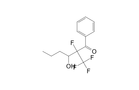2-Fluoro-3-hydroxy-1-phenyl-2-(trifluoromethyl)-1-hexanone