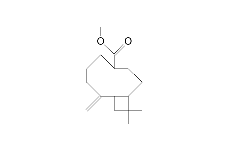5,6-Dihydro-caryophyllen-15-oic acid, methyl ester