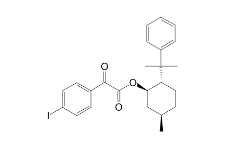 (1R,2S.5R)-5-Methyl-2-(1-methyl-1-phenylethyl)cyclohexyl (R)-.alpha.-Hydroxy-.alpha.-(4-iodophenyl)benzeneacetate