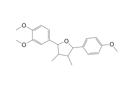 4-[5-(3,4-Dimethoxyphenyl)-3,4-dimethyloxolan-2-yl]phenol, methyl ether