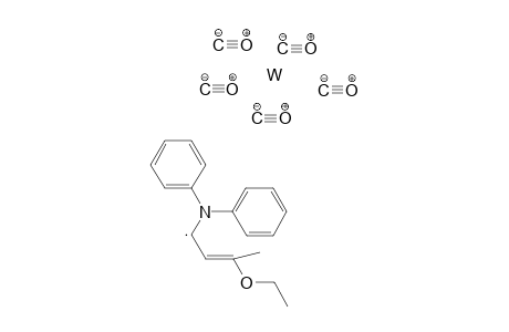 Pentacarbonyl[(2E)-1-(diphenylamino)-3-ethoxy-butenyliden]-Tungsten