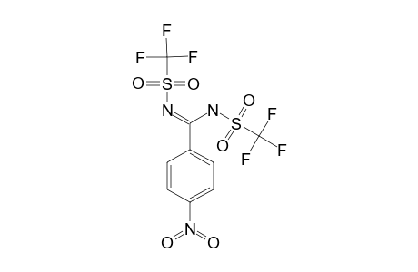 4-NITRO-N,N'-BIS-(TRIFLUOROMETHYLSULFONYL)-BENZAMIDINE