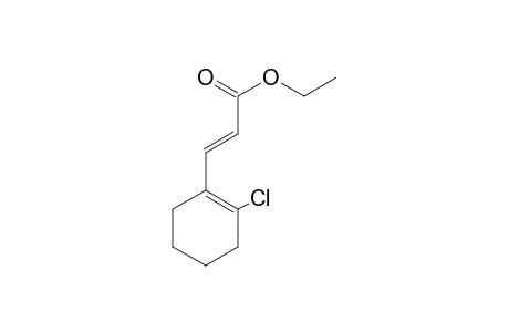 (E)-3-(2-chloro-1-cyclohexenyl)-2-propenoic acid ethyl ester