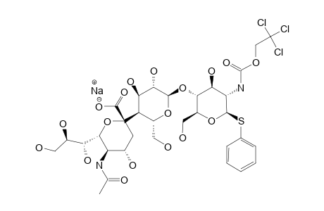 #7B;PHENYL-O-(5-ACETAMIDO-3,5-DIDEOXY-D-GLYCERO-ALPHA-D-GALACTO-2-NONULOPYRANOSYLONATE)-(2->3)-O-(BETA-D-GALACTOPYRANOSYL)-(1->4)-2-DEOXY-1-THIO-2-(2,2,