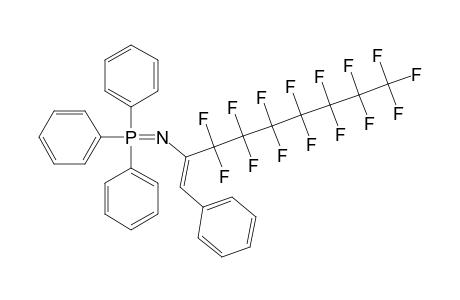 (E)-3-(PERFLUOROHEPTYL)-1,1,1,4-TETRAPHENYL-2-AZA-1-LAMBDA(5)-PHOSPHABUTA-1,3-DIENE