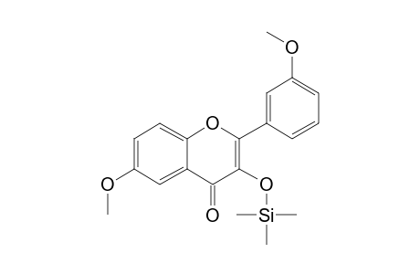 6,3'-Dimethoxy-3-hydroxyflavone, trimethylsilyl ether