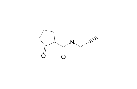 N-Propargyl-N-methyl-2-oxocyclopentane-1-carboxamide