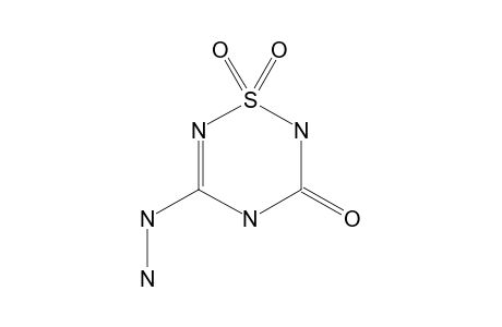 2,3,-DIHYDRO-5-HYDRAZINO-3-OXO-4H-1,2,4,6-THIATRIAZINE-1,1-DIOXIDE