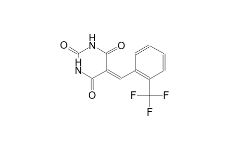 2,4,6(1H,3H,5H)-pyrimidinetrione, 5-[[2-(trifluoromethyl)phenyl]methylene]-