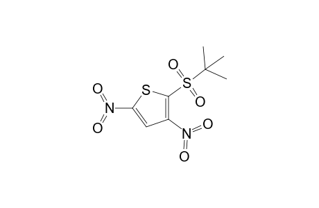 2-(2'-Methylpropane-2'-sulfonyl)-3,5-dinitrothiophene