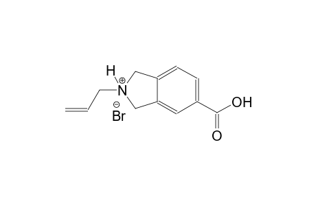 1H-isoindolium, 5-carboxy-2,3-dihydro-2-(2-propenyl)-, bromide