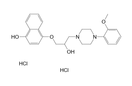 1-[1-(2-Methoxyphenyl)piperazin-4-yl]-3-(4-hydroxy-1-naphthyloxy)-2-propanol Dihydrochloride