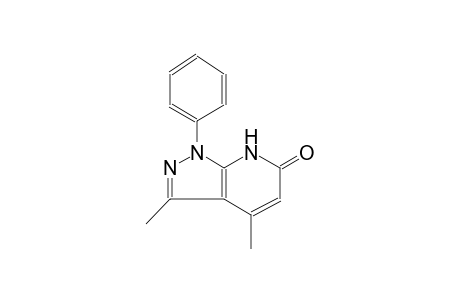 1H-pyrazolo[3,4-b]pyridin-6-ol, 3,4-dimethyl-1-phenyl-