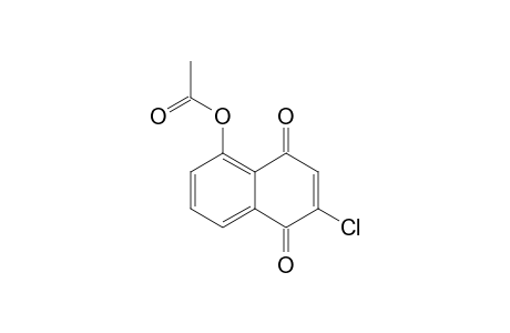 5-Acetoxy-2-chloro-naphthalene-1,4-dione
