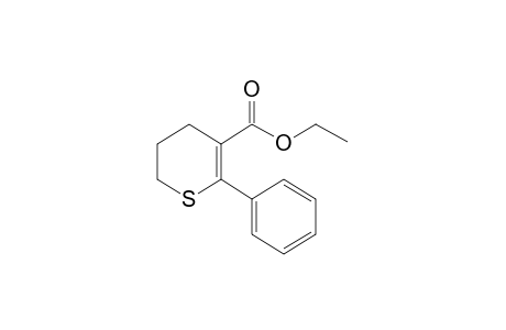 5,6-dihydro-2-phenyl-4H-thiopyran-3-carboxylic acid, ethyl ester