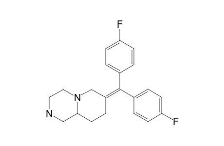 7-[BIS-(PARA-FLUOROPHENYL)-METHYLENE]-OCTAHYDRO-2H-PYRIDO-[1,2-A]-PYRIDAZINE