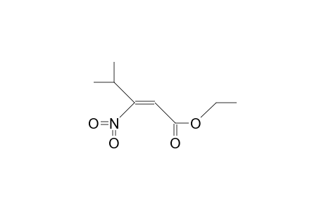 (Z)-4-Methyl-3-nitro-2-pentenoic acid, ethyl ester