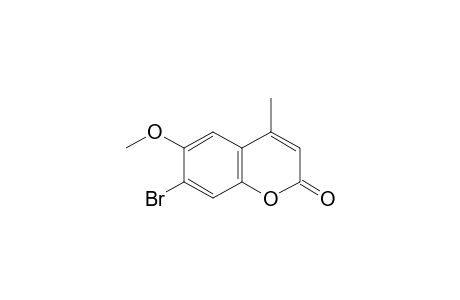 7-bromo-6-methoxy-4-methylcoumarin