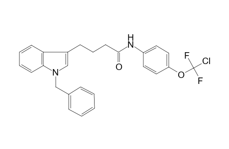 4-(1-Benzyl-1H-indol-3-yl)-N-{4-[chloro(difluoro)methoxy]phenyl}butanamide
