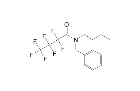 Heptafluorobutyramide, N-benzyl-N-(3-methylbutyl)-