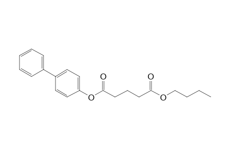 Glutaric acid, 4-biphenyl butyl ester