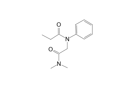 Propionanilide, N-((dimethylcarbamoyl)methyl)-