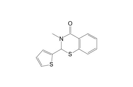 2,3-dihydro-3-methyl-2-(2-thienyl)-4H-1,3-benzothiazin-4-one