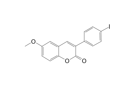 3-(4-Iodo-phenyl)-6-methoxy-chromen-2-one