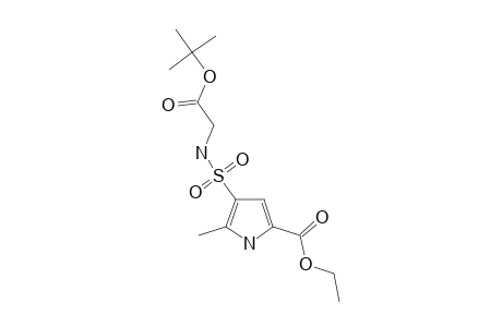 ETHYL_2-METHYL-3-(TERT.-BUTOXYCARBONYLMETHYL)-AMINOSULFONYLPYRROLE-5-CARBOXYLATE