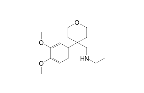 N-([4-(3,4-Dimethoxyphenyl)tetrahydro-2H-pyran-4-yl]methyl)ethanamine