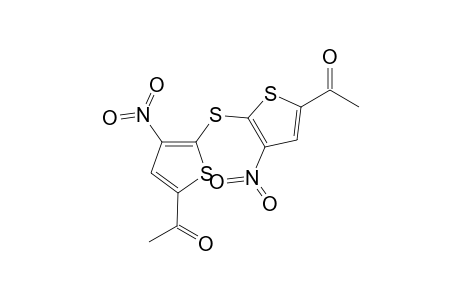 1,1'-[Thiobis(3-nitro-2,5-thiophendiyl)]bis(1-ethanone)