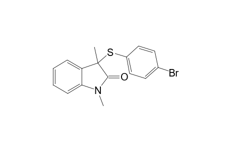 3-(4-Bromophenylthio)-1,3-dimethylindolin-2-one