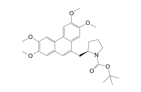 (R)-N-(tert-Butoxycarbonyl)-2-[(2,3,6,7-tetramethoxyphenanthren-10-yl)methyl]pyrrolidine