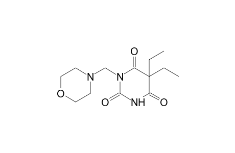 5,5-diethyl-1-(morpholinomethyl)barbituric acid