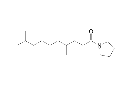 N-(4',9'-Dimethyldecanoyl)-pyrrolidine