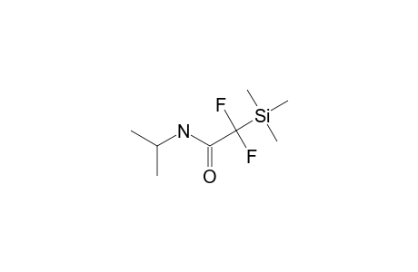 2,2-DIFLUORO-N-ISOPROPYL-2-(TRIMETHYLSILYL)-ACETAMIDE