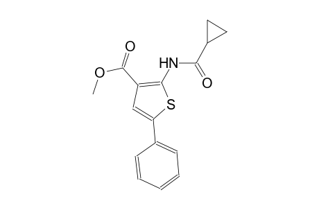 methyl 2-[(cyclopropylcarbonyl)amino]-5-phenyl-3-thiophenecarboxylate