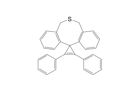 SPIRO-[2,3-DIPHENYLCYCLOPROPEN-1,5'-DIBENZO-[C,F]-THIOCANE]