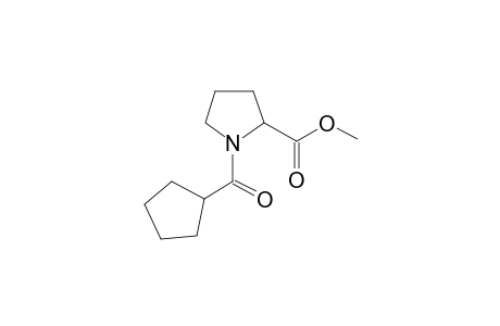 Methyl 1-(cyclopentylcarbonyl)-2-pyrrolidinecarboxylate