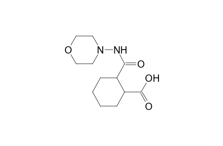 Cyclohexanecarboxylic acid, 2-(4-morpholylaminocarbonyl)-