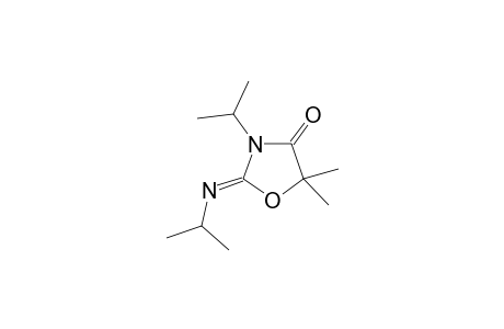 3-Isopropyl-2-(isopropylimino)-5,5-dimethyloxazolidin-4-one