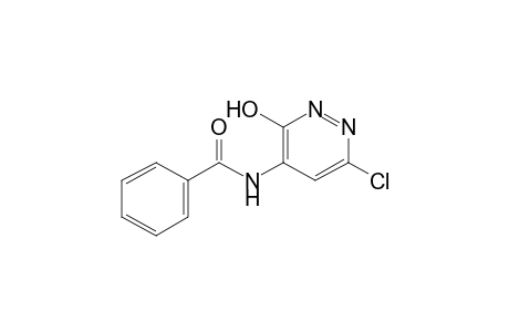 N-(6-Chloro-3-hydroxy-4-pyridazinyl)benzamide