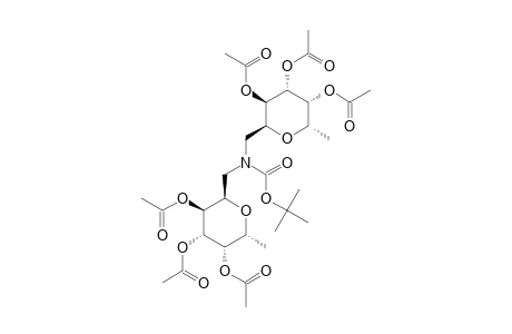 N,N'-BIS-(2,3,4-TRI-O-ACETYL-BETA-L-FUCOPYRANOSYLMETHYL)-TERT.-BUTYLCARBOXAMIDE