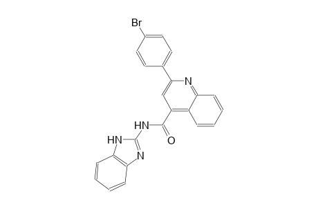 N-(1H-benzimidazol-2-yl)-2-(4-bromophenyl)-4-quinolinecarboxamide