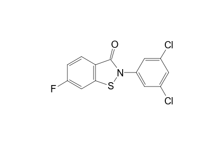 1,2-Benzisothiazol-3(2H)-one, 2-(3,5-dichlorophenyl)-6-fluoro-
